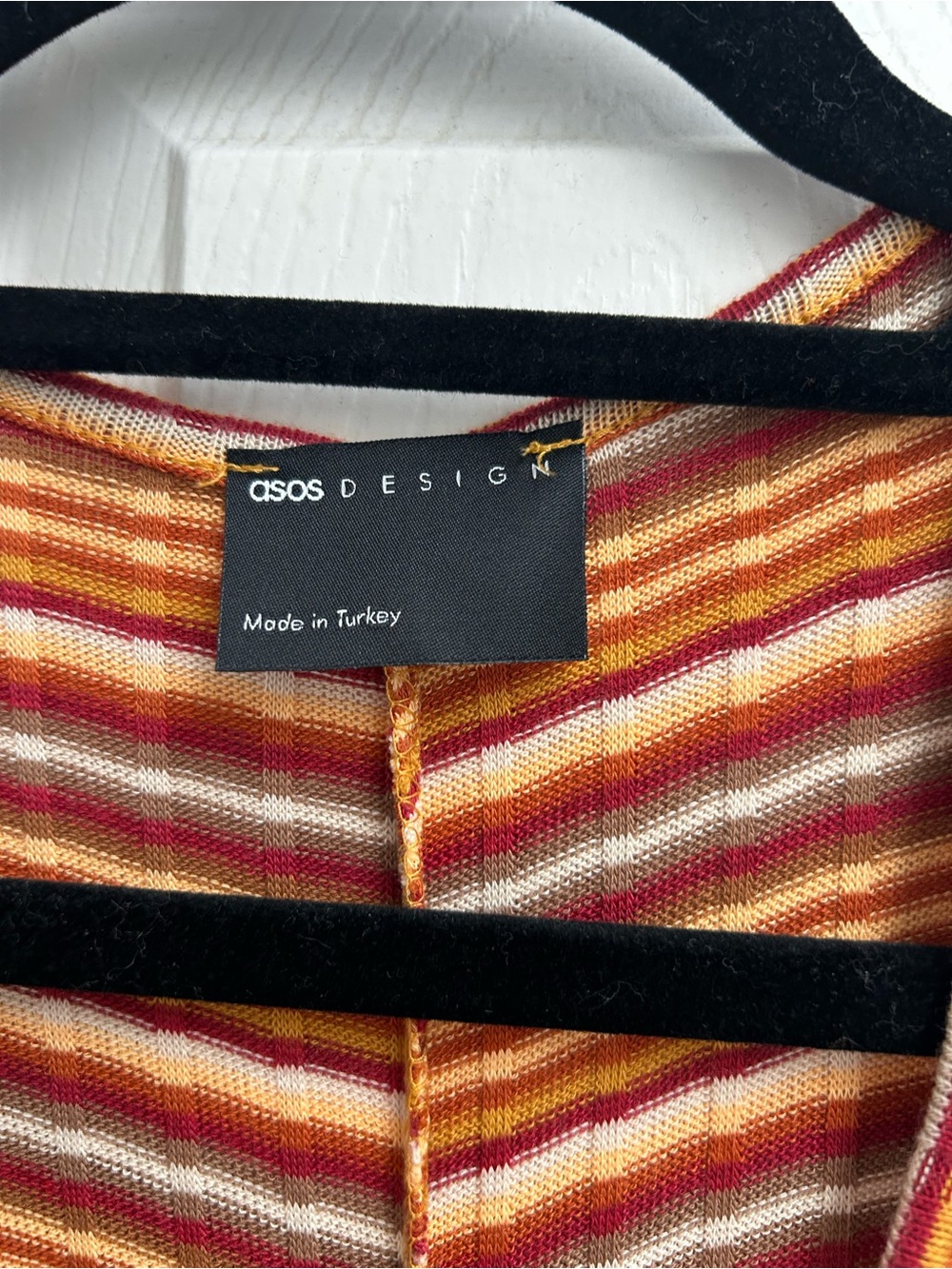 ASOS Striped Ribbed Tank Dress - Picture 2 of 6